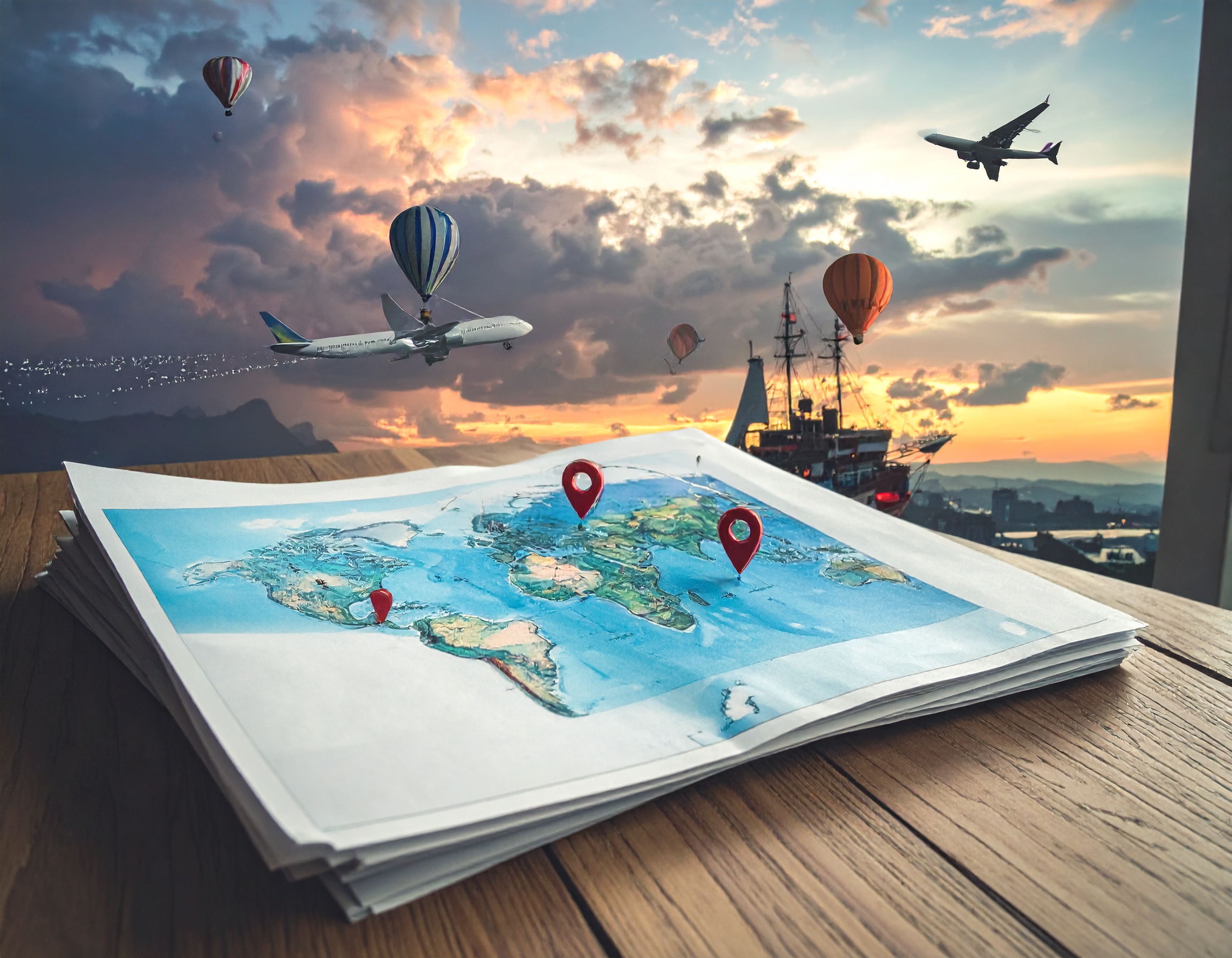 Logistics illustration